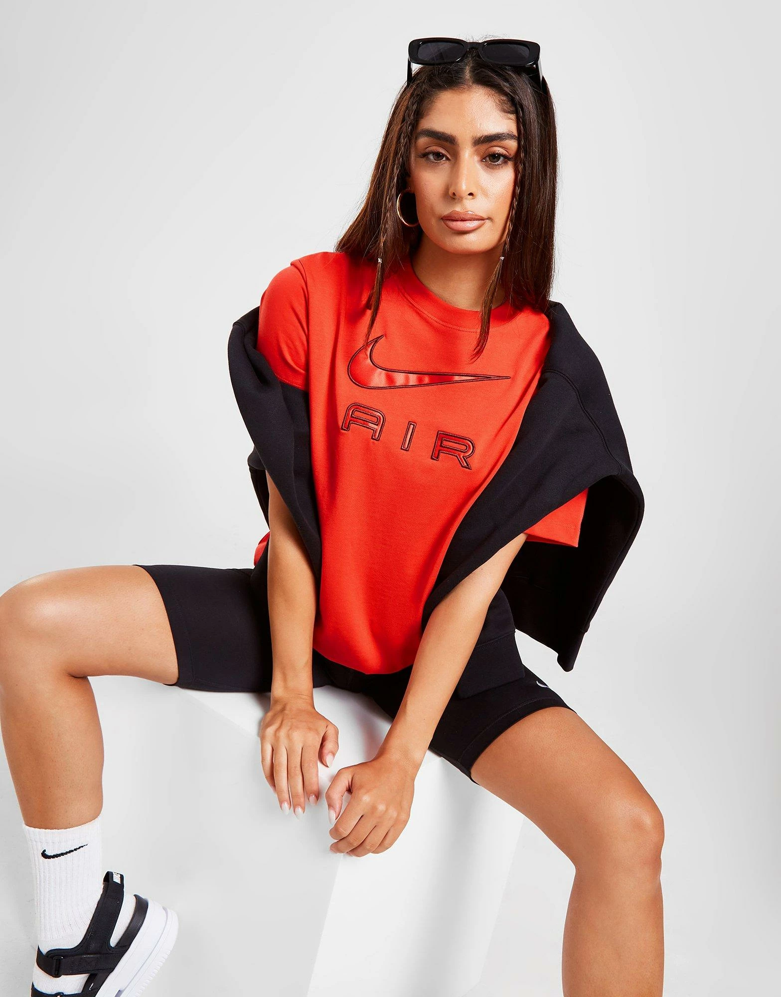Nike Air Boyfriend T-Shirt Dame Orange