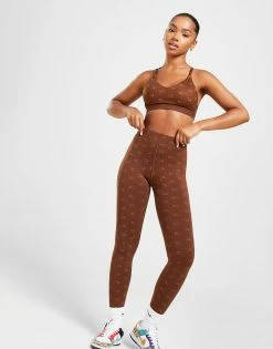 Nike Air All Over Print High-Rise Leggings Dame Brun 9 Nike Air All Over Print High-Rise Leggings Dame Brun -Pink Soda Sport shop jd 556113 c