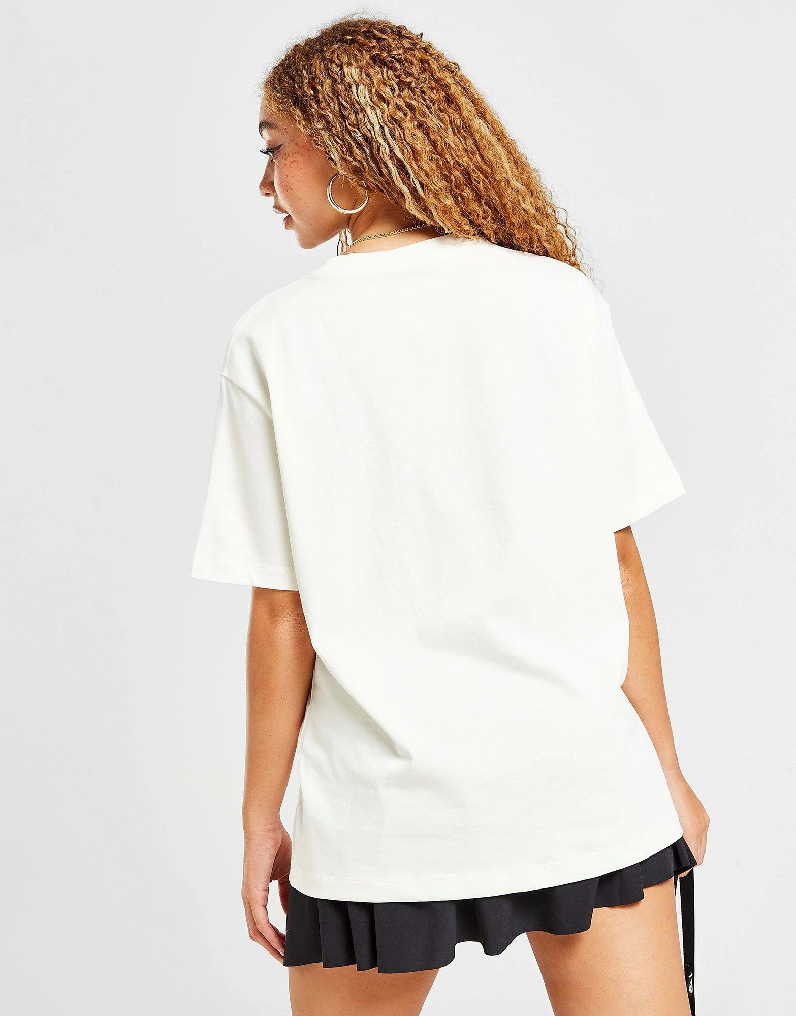 Nike Air Boyfriend T-Shirt Dame Hvid - Billede 4