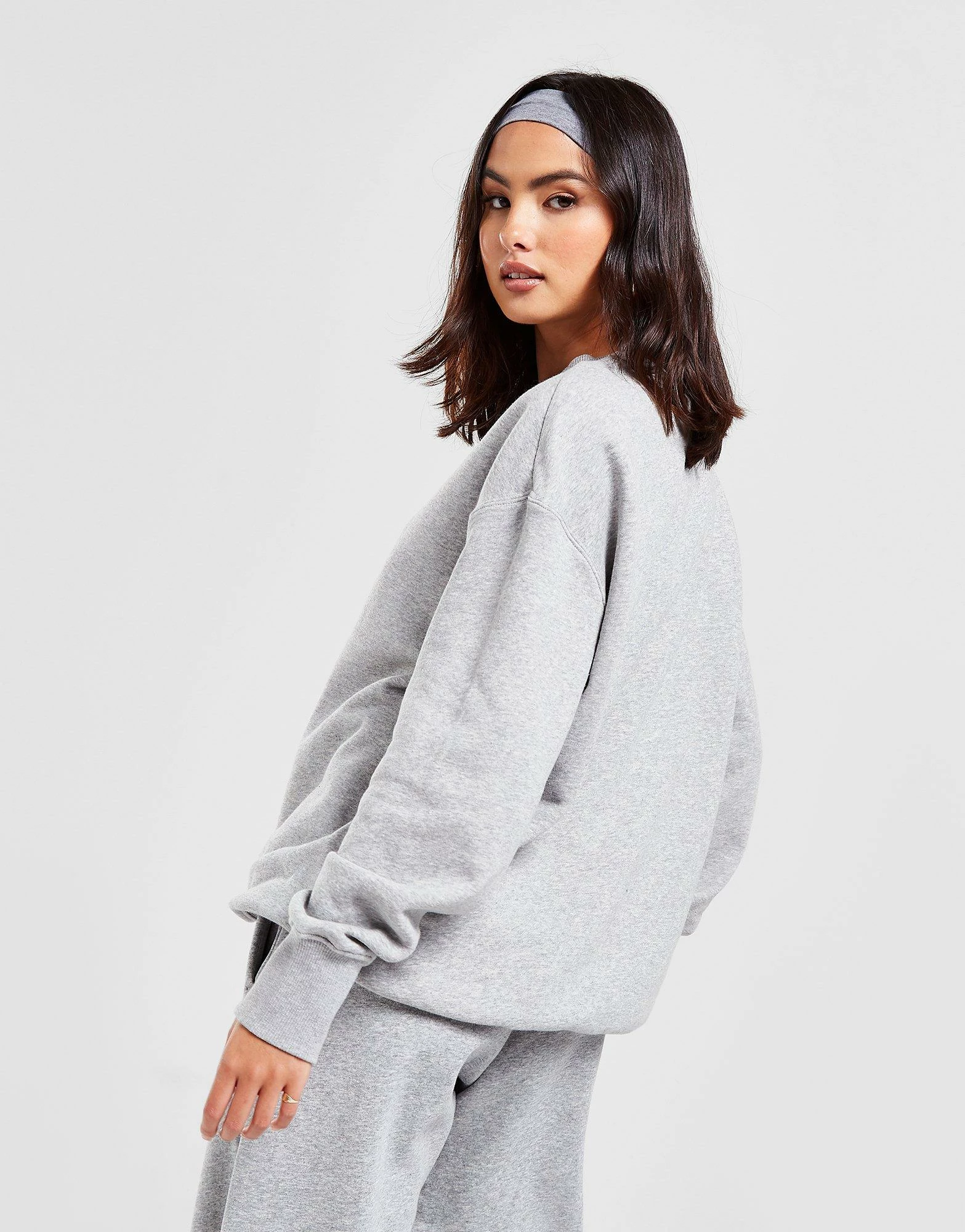 Nike Phoenix Fleece Oversized Crew Sweatshirt Women's Grå - Billede 2