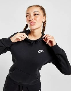 Nike Sportswear Club Fleece Overhead Hoodie Sort