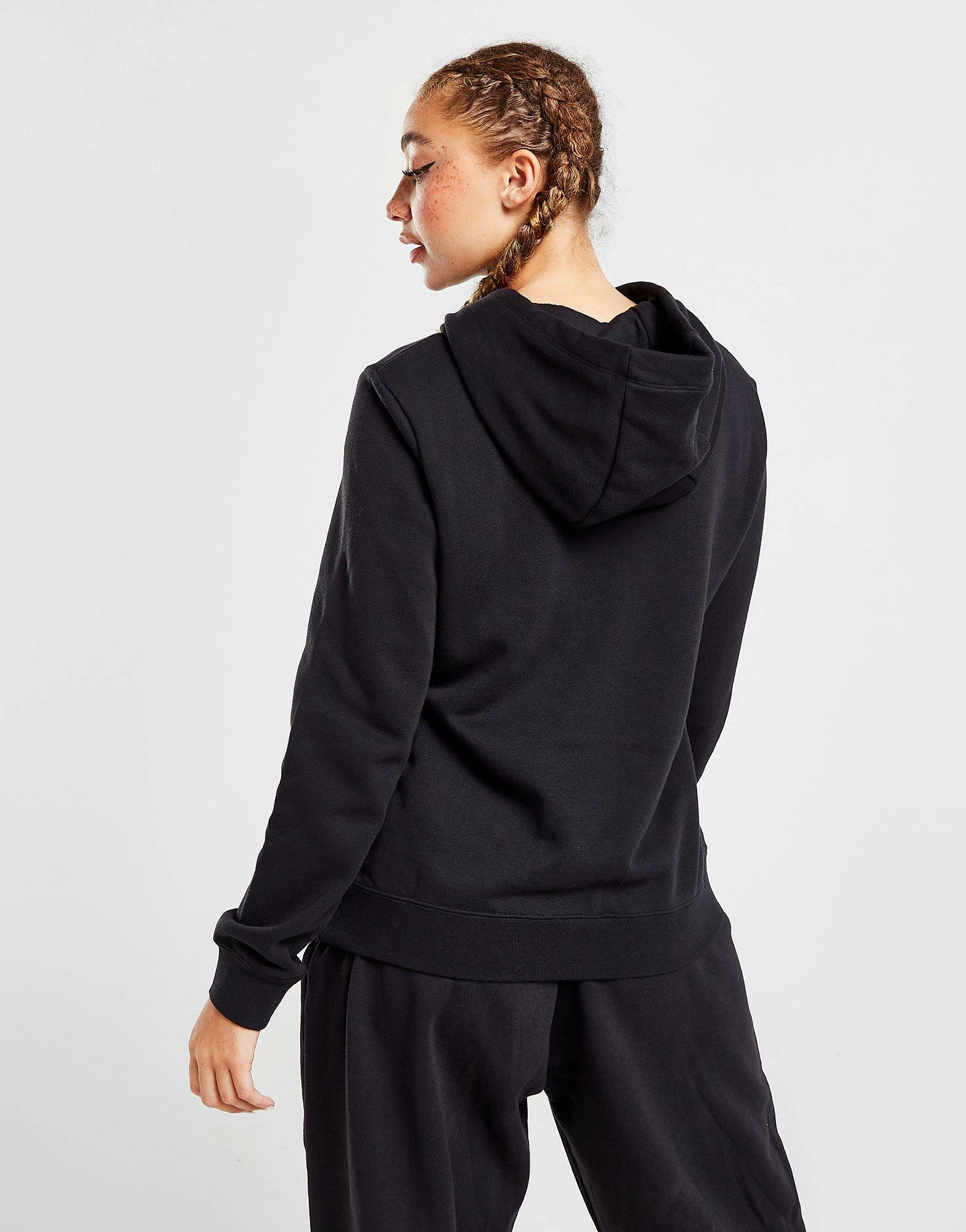 Nike Sportswear Club Fleece Overhead Hoodie Sort - Billede 3