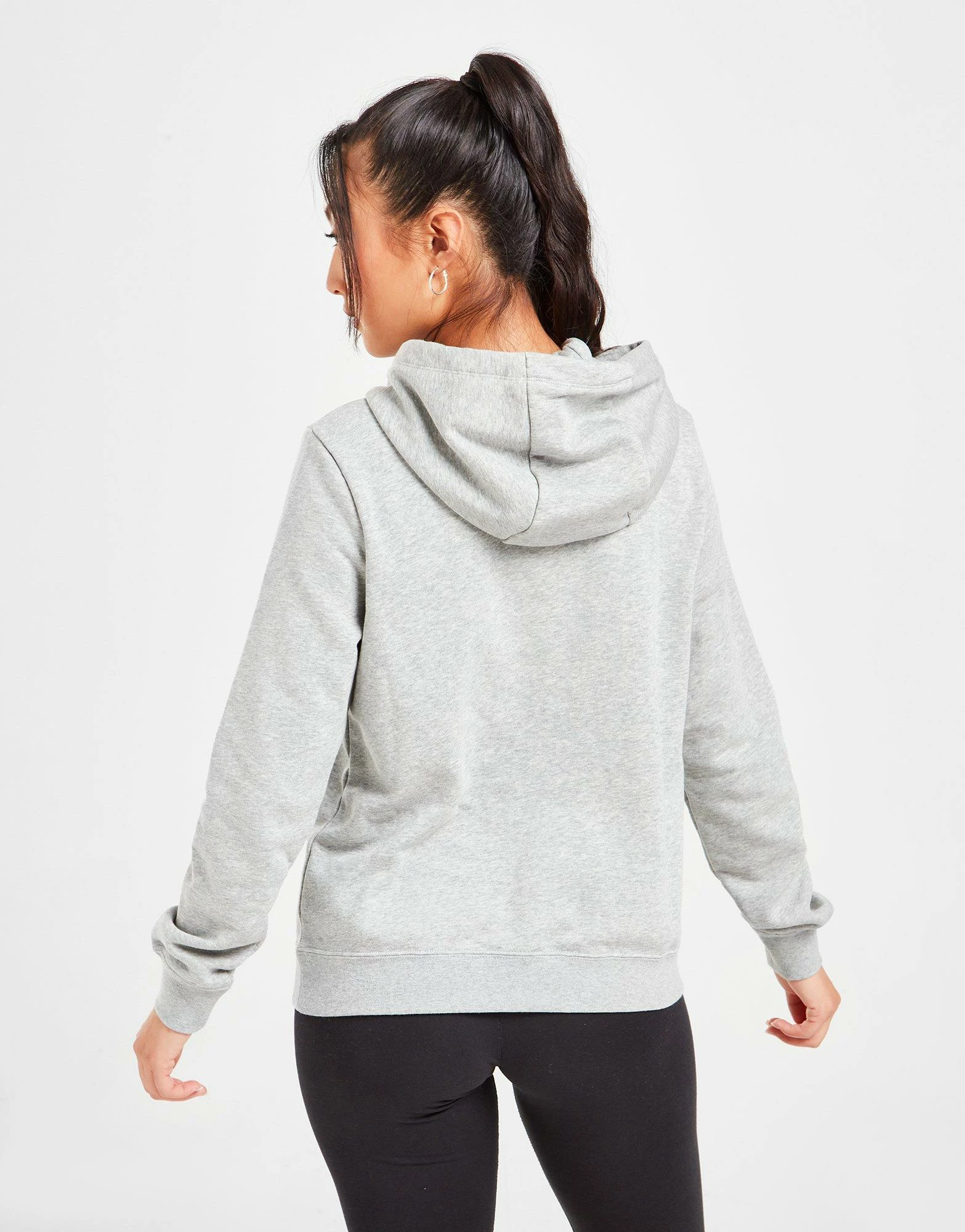 Nike Sportswear Club Fleece Overhead Hoodie Grå - Billede 5