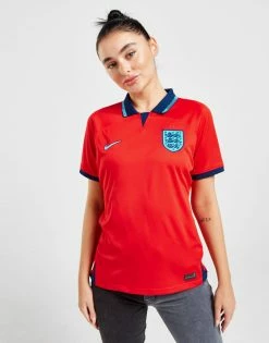 Nike England 2022 Away Shirt Women's Rød