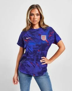 Nike England Pre Match Shirt Women's Blå