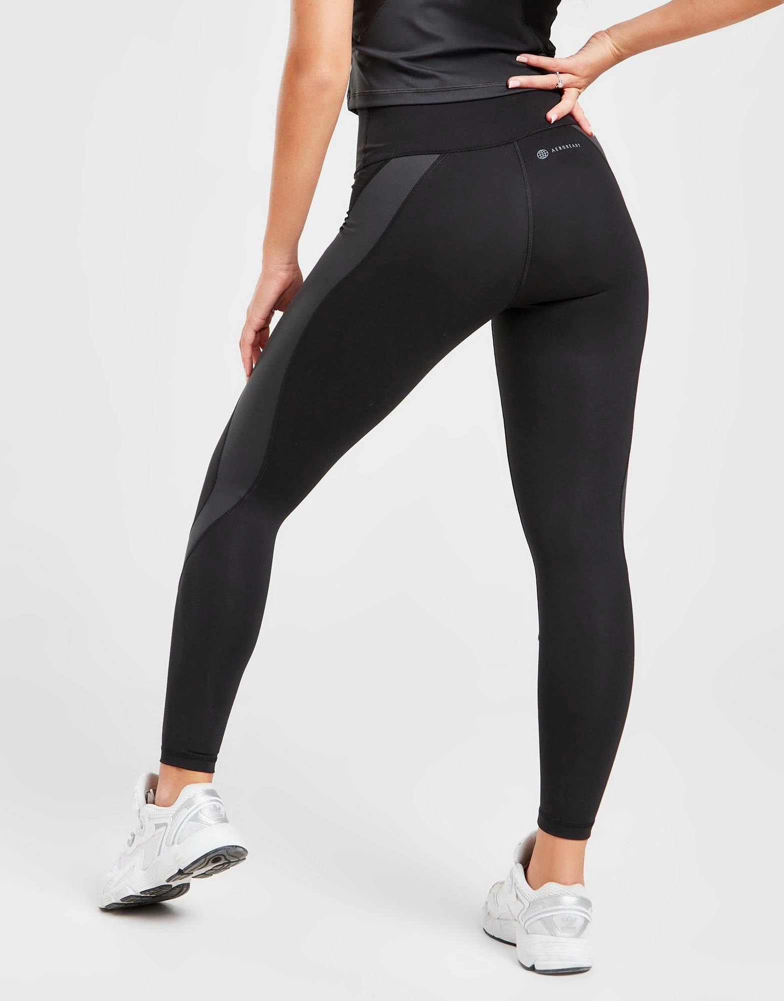 Adidas HIIT Colour Block Tights Sort - Billede 6