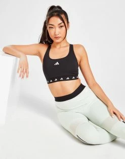 Adidas Powerreact Tech Fit Sports Bra Sort