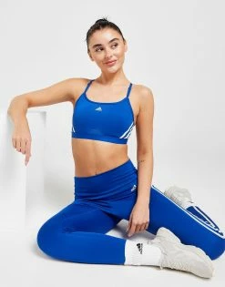 Adidas 3-Stripes Sports BH Dame Blå
