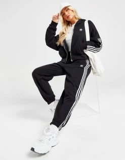 Adidas Originals 3-Stripe Oversized Joggingbukser Dame Sort