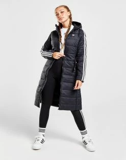 Adidas Originals Slim Longline Jacket Sort