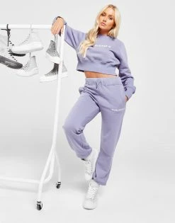 Converse Wordmark Joggers Lilla