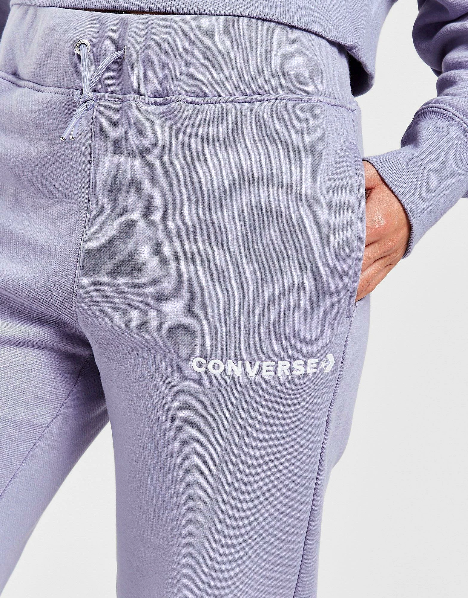 Converse Wordmark Joggers Lilla - Billede 4