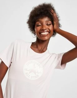 Converse Chuck Patch T-Shirt Pink