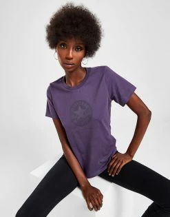 Converse Chuck Patch T-Shirt Lilla