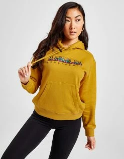 Napapijri Graphic Overhead Hoodie Gul