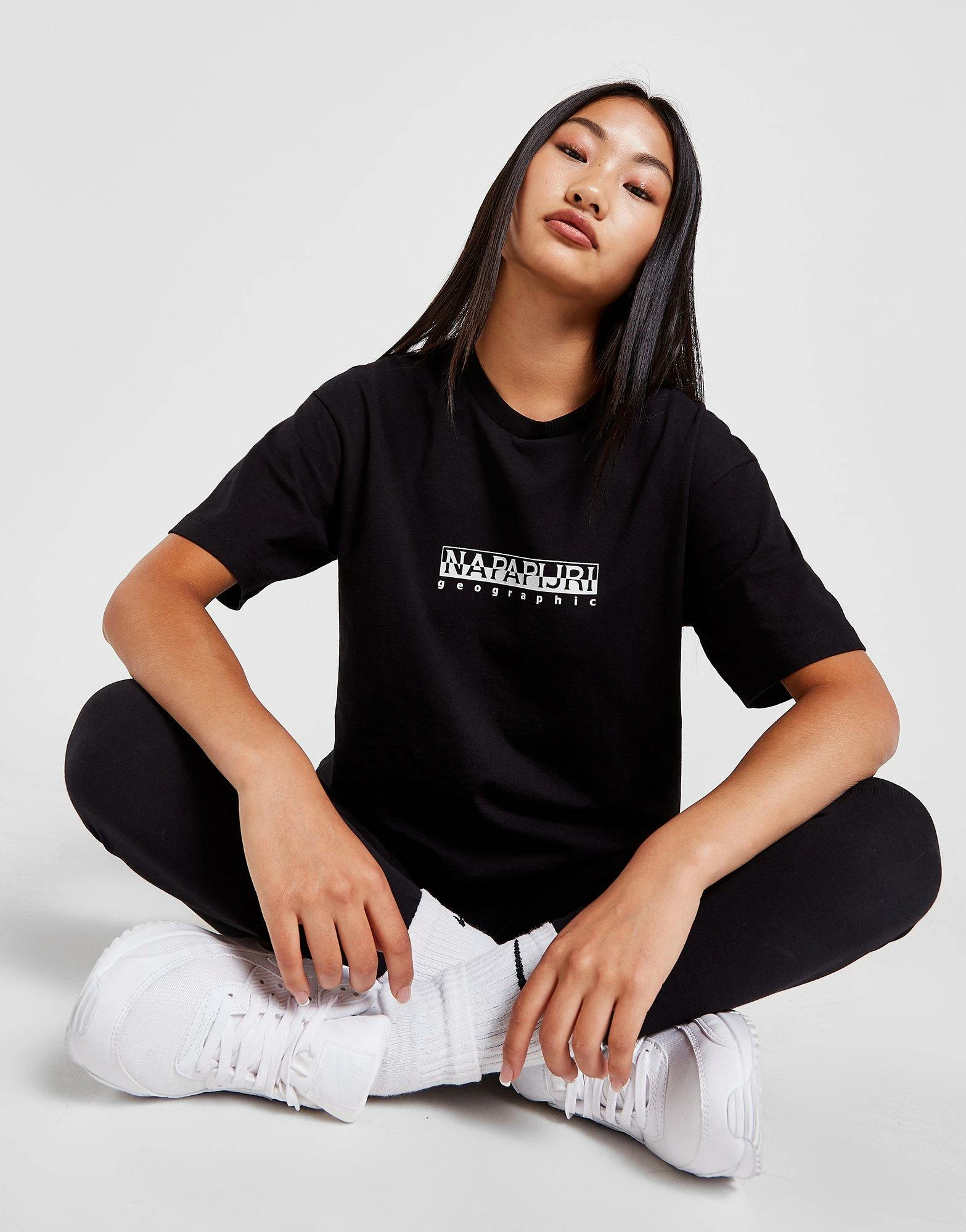 Napapijri Box T-Shirt Sort