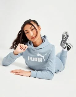 Puma Core Overhead Hættetrøje Blå