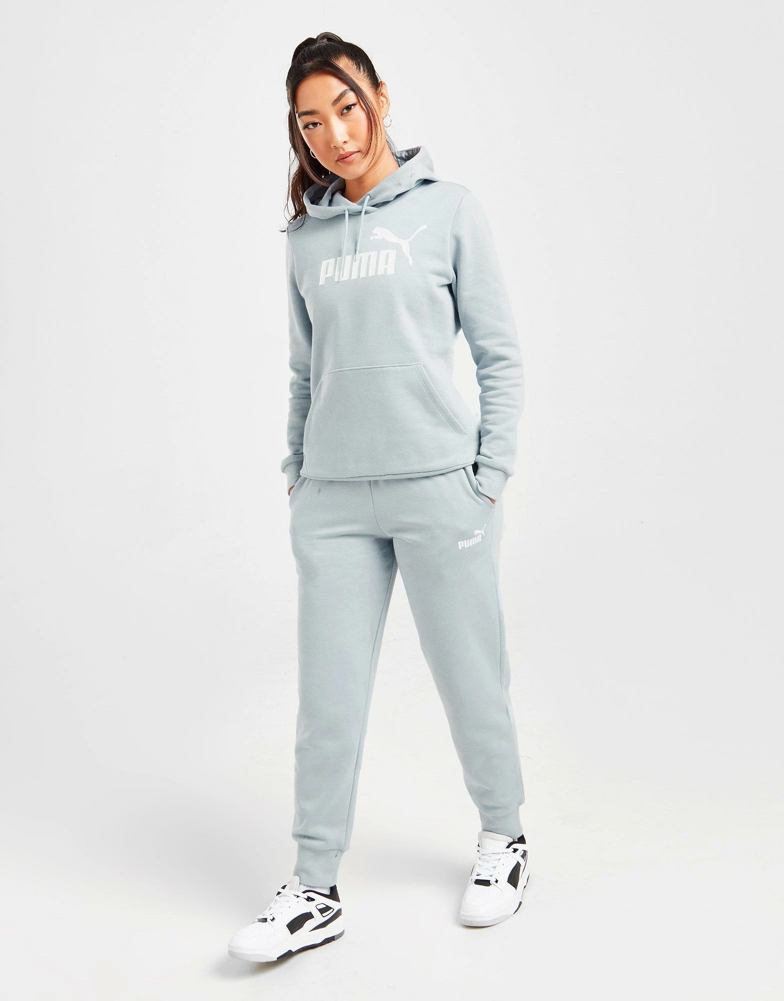 Puma Core Joggingbukser Dame Blå - Billede 3