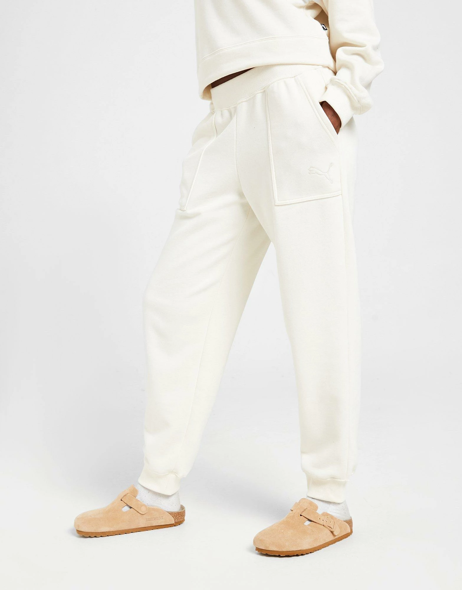 Puma Crew Tracksuit Hvid - Billede 5