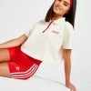Adidas Originals Resort Crop Polo Shirt Hvid