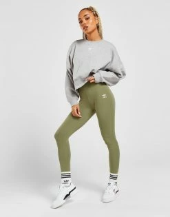 Adidas Originals Embroidered Leggings Grøn