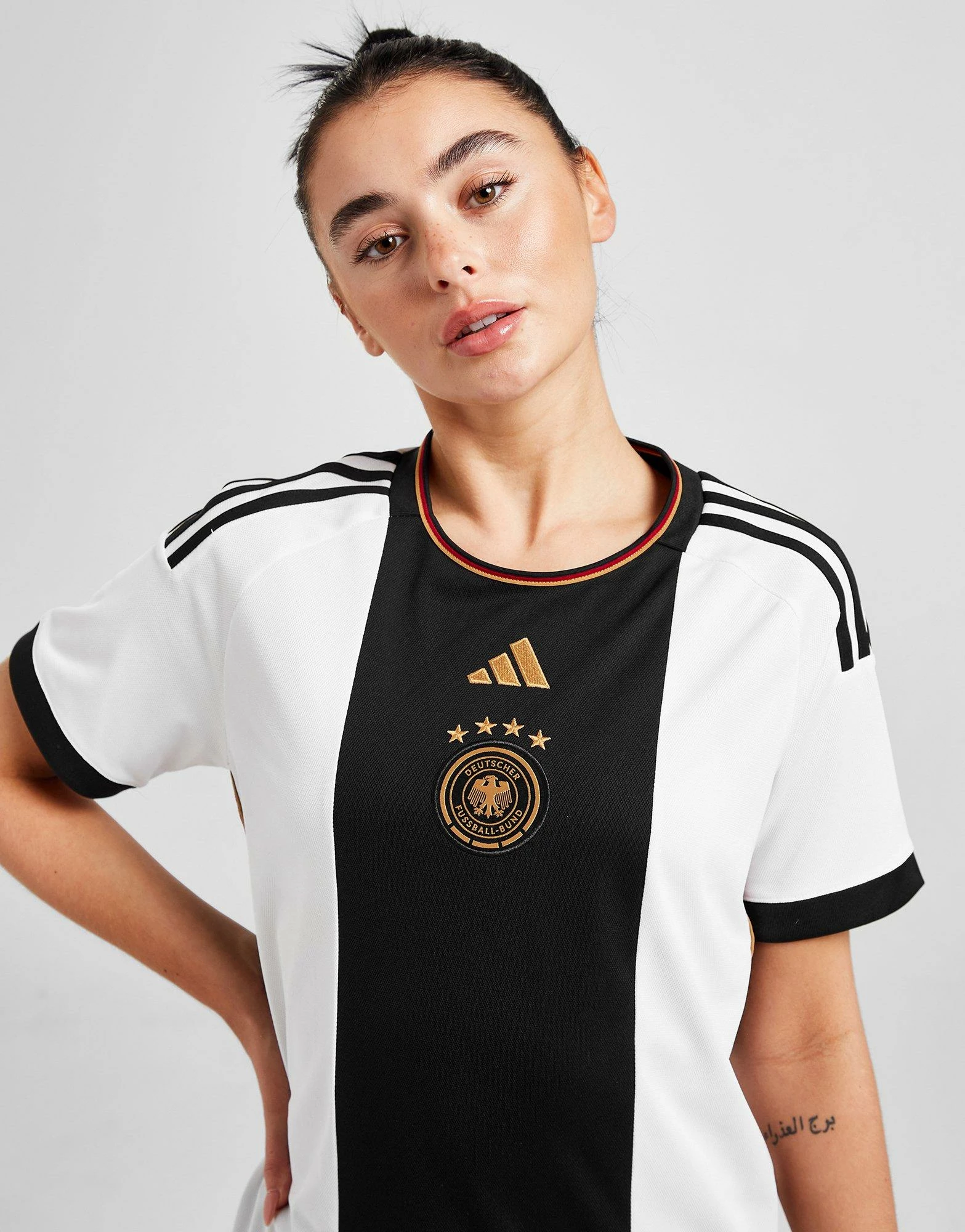 Adidas Germany 2022 Home Shirt Women's Hvid