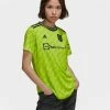 Adidas Manchester United FC 2022/23 Third Shirt Women's Gul