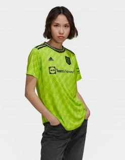 Adidas Manchester United FC 2022/23 Third Shirt Women's Gul
