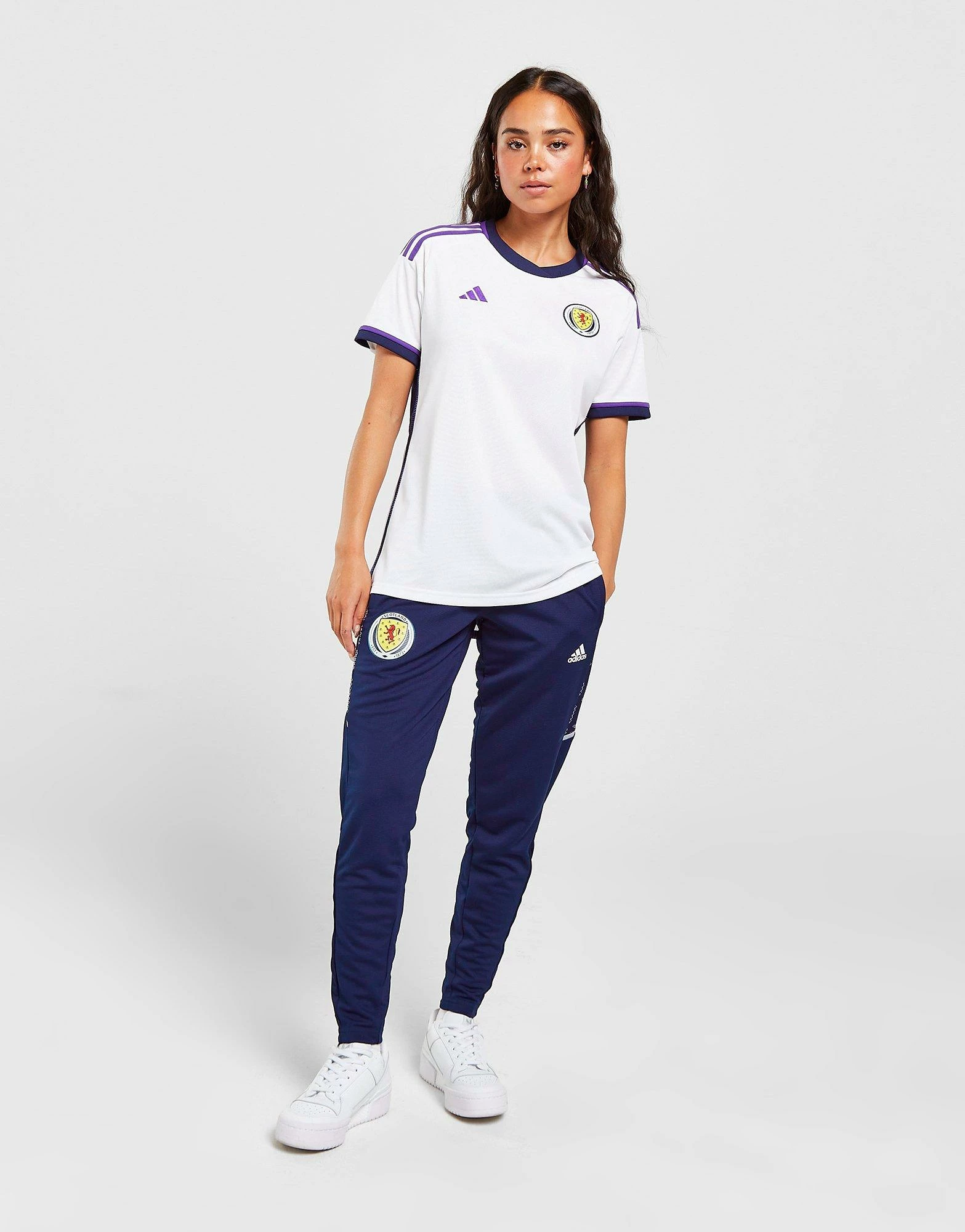Adidas Scotland 2022 Away Shirt Women's Hvid - Billede 5