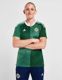 Adidas Northern Ireland 2022 Home Shirt Women's Grøn