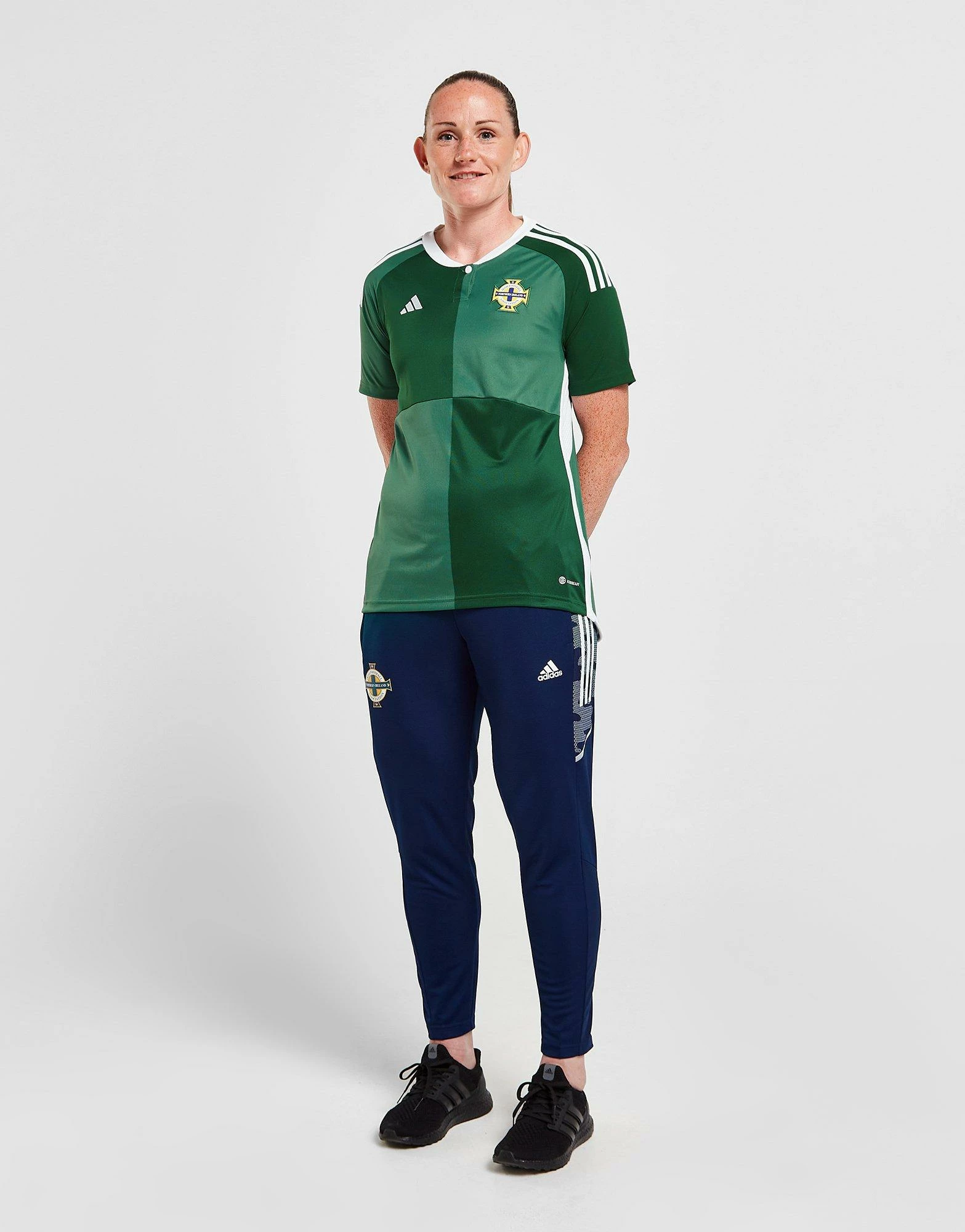 Adidas Northern Ireland 2022 Home Shirt Women's Grøn - Billede 2