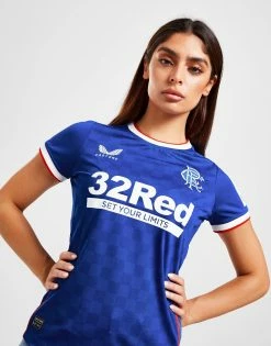 Castore Rangers FC 2022/23 Home Shirt Women's Blå