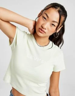 LEVI'S Slim Logo T-Shirt Grøn