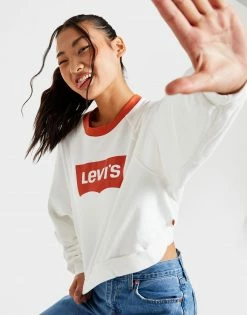 Levi's Raglan Sweatshirt Hvid
