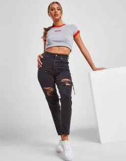 LEVI'S High-Waisted Mom Jeans Sort