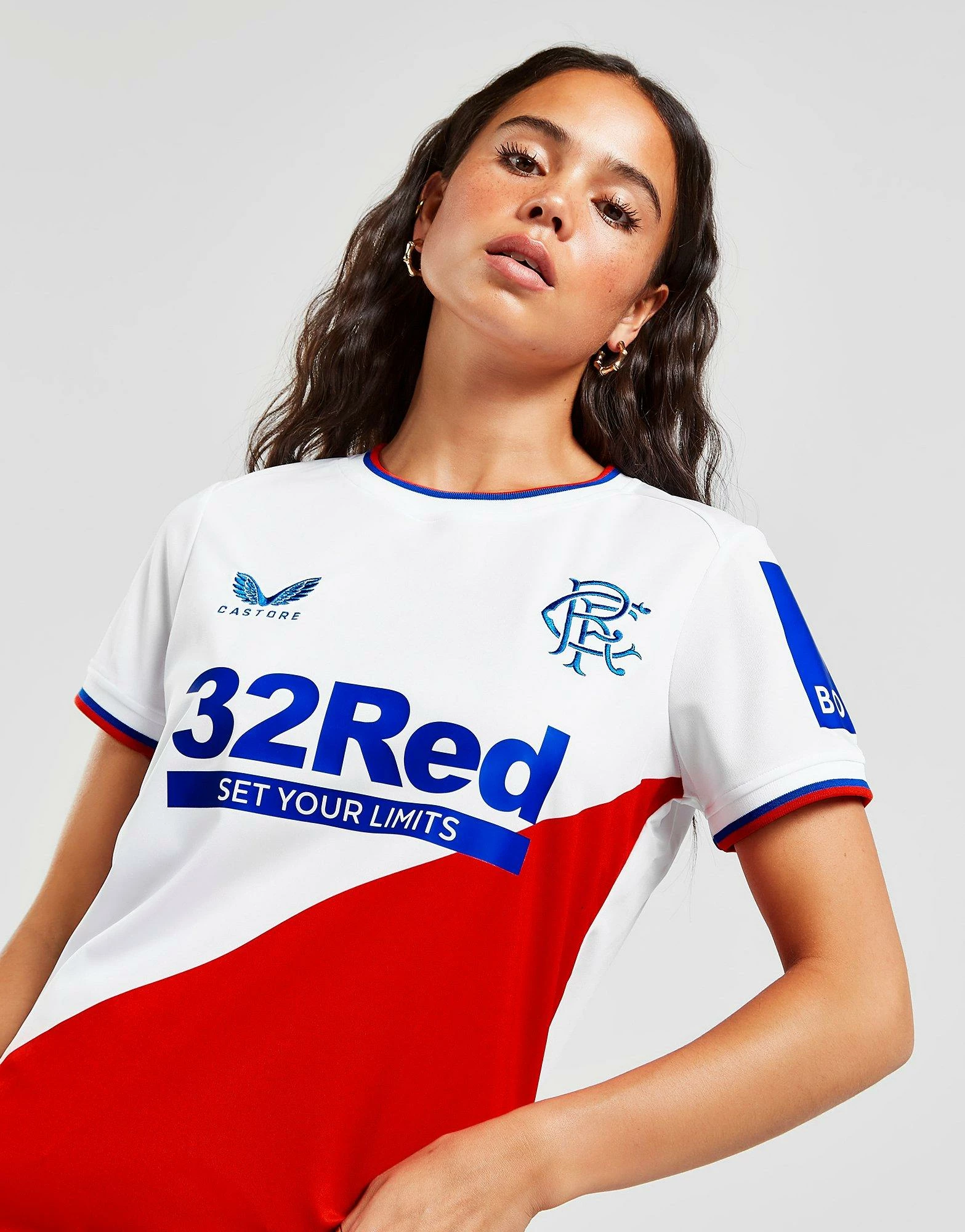Castore Rangers FC 2022/23 Away Shirt Women's Hvid - Billede 4