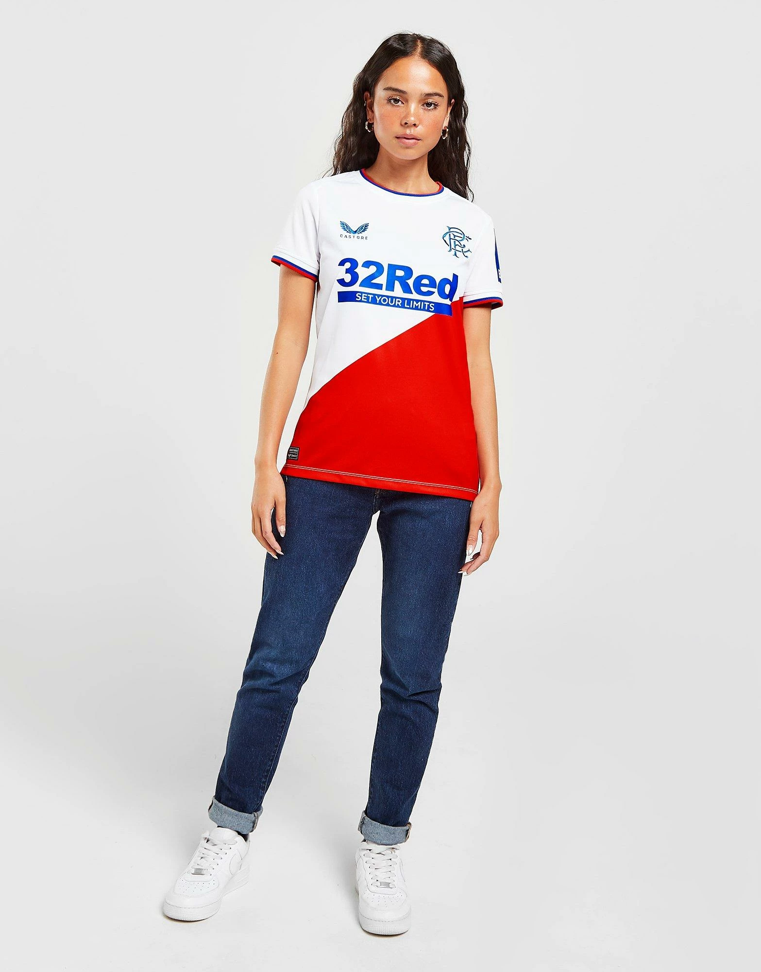 Castore Rangers FC 2022/23 Away Shirt Women's Hvid - Billede 6