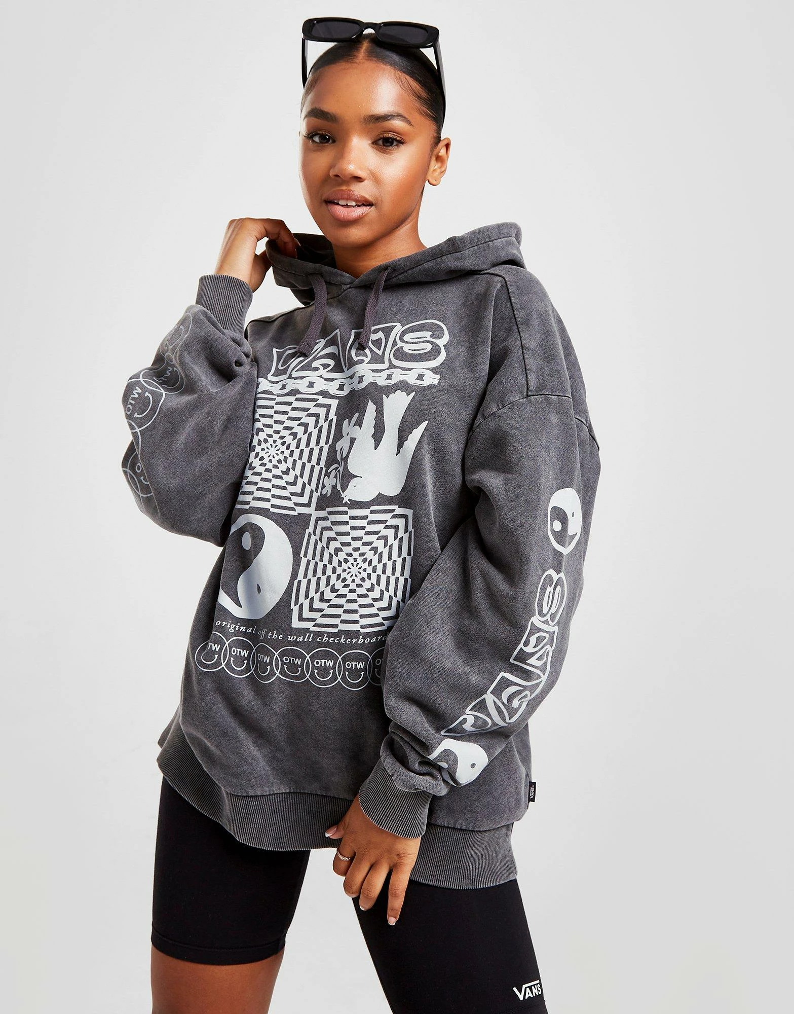 Vans Symbol Overhead Hoodie Grå - Billede 2