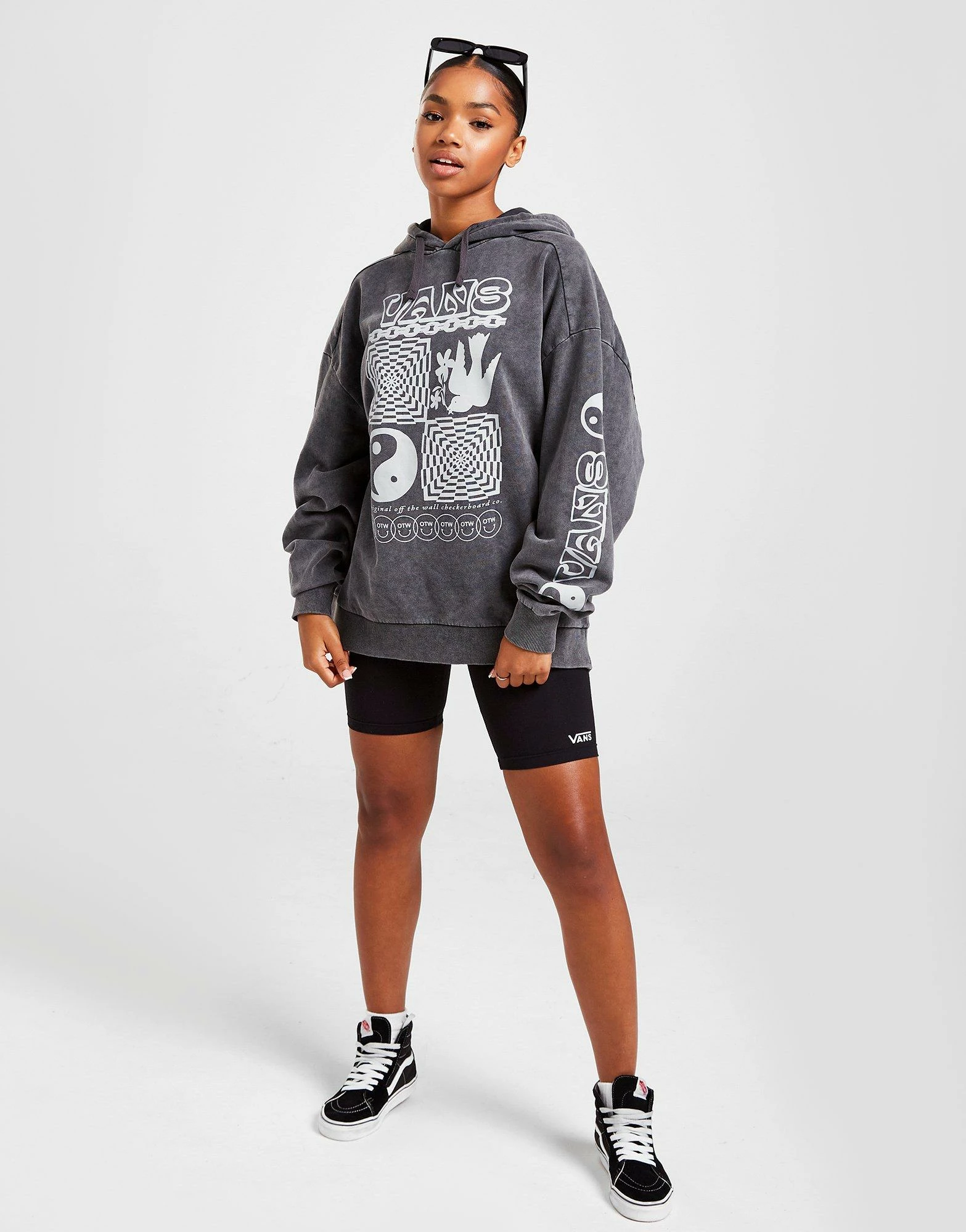 Vans Symbol Overhead Hoodie Grå - Billede 5