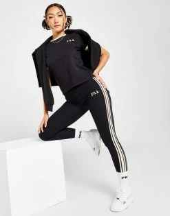 Fila Stripe Leggings Sort