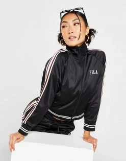 Fila Stripe Poly Track Top Sort