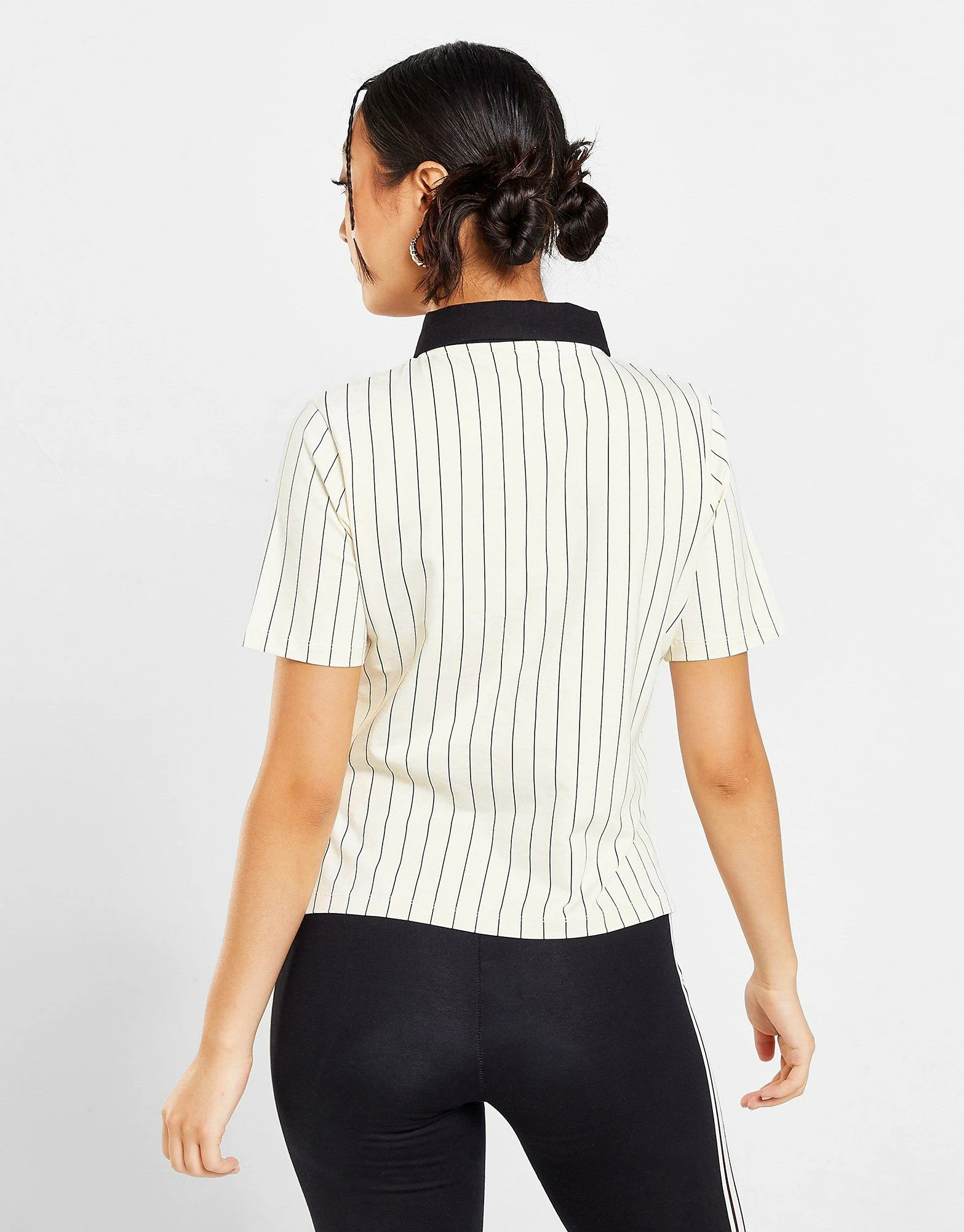 Fila Stripe Polo T-Shirt Hvid 7 Fila Stripe Polo T-Shirt Hvid - Billede 5