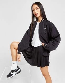 Fred Perry Padded Bomber Jacket Sort