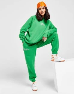 Ellesse Text Logo Oversized Joggers Grøn