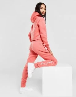 Gym King Sky Fleece Joggingbukser Dame Pink