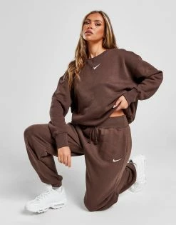 Nike Phoenix Fleece Oversized Sweatpants Women's Brun
