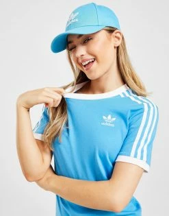Adidas Originals 3-Stripes California T-Shirt Dame Blå