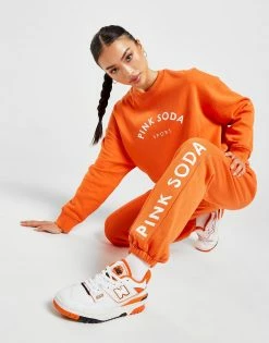Pink Soda Sport Toluca Joggers Orange