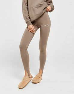 Pink Soda Sport Trebuck Strap Leggings Brun