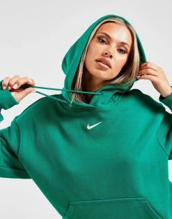 Nike Phoenix Oversized Hoodie Grøn